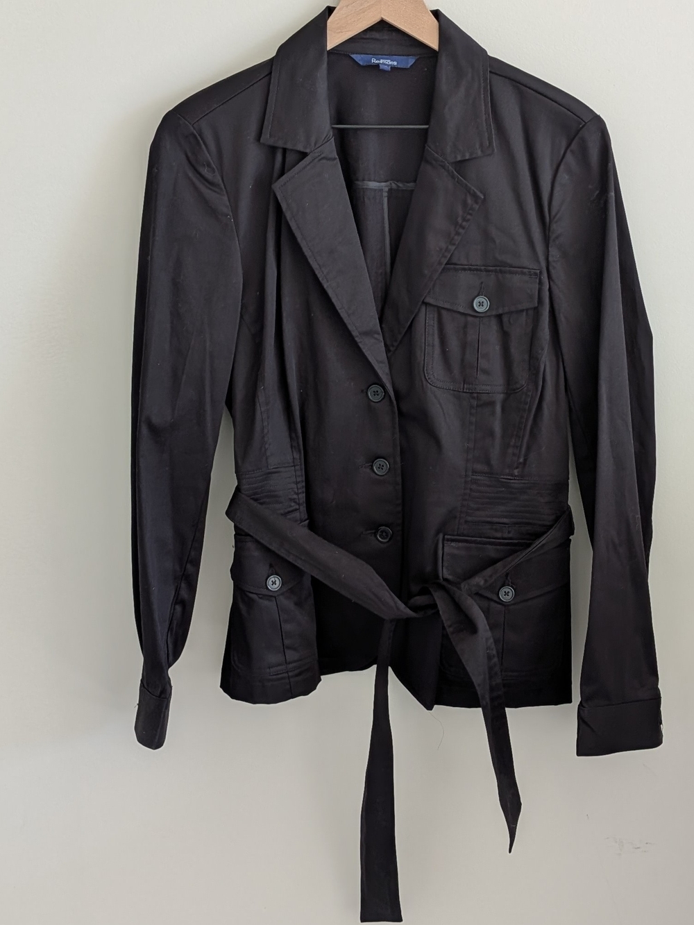 Reitmans Black Utility Style Blazer